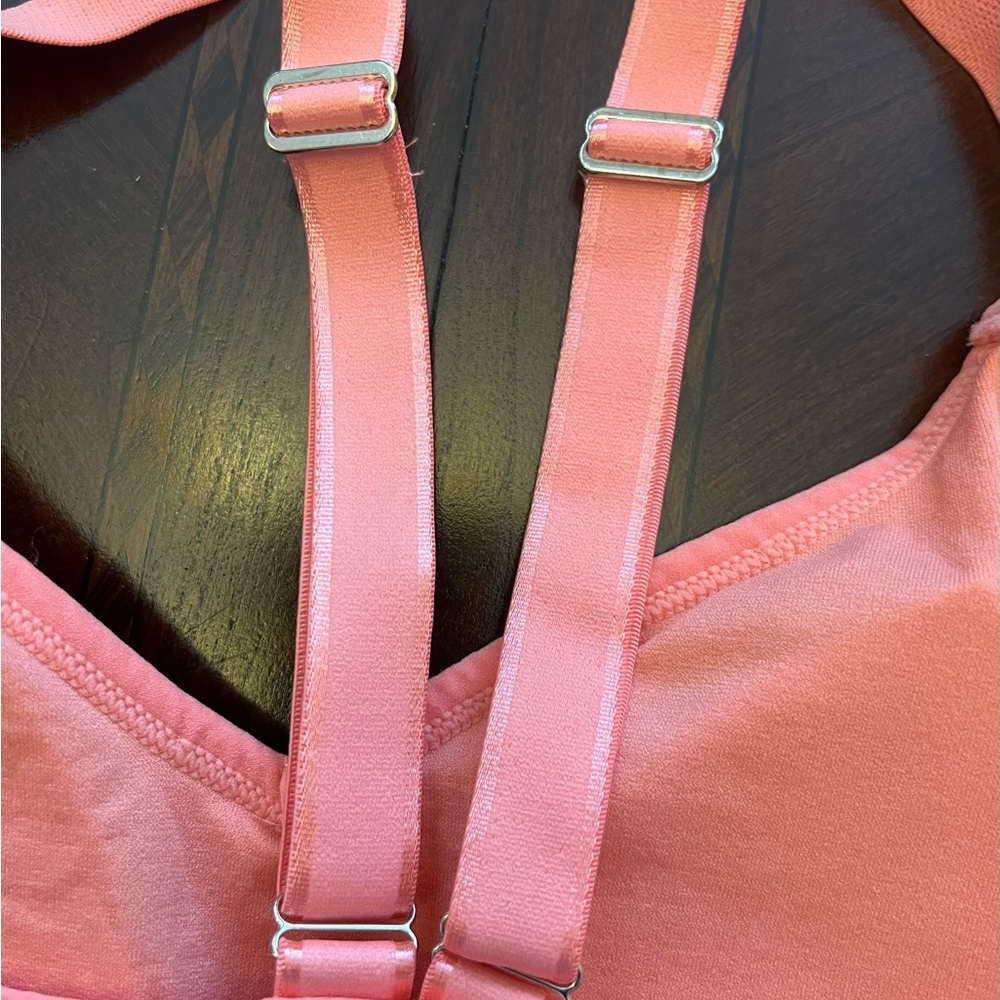 Pink Colored Women’s Padded Sports Bra - Picture 5 of 6